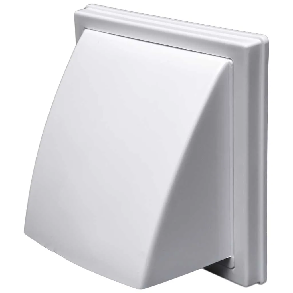150/160mm Ventilation Cover Hood Backdraft Flap External