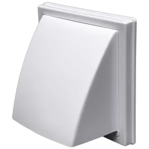 150/160mm Ventilation Cover Hood Backdraft Flap External