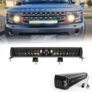 22inch F25 Series Multi Spot-projector Laser Module Dual Row LED Light Bar