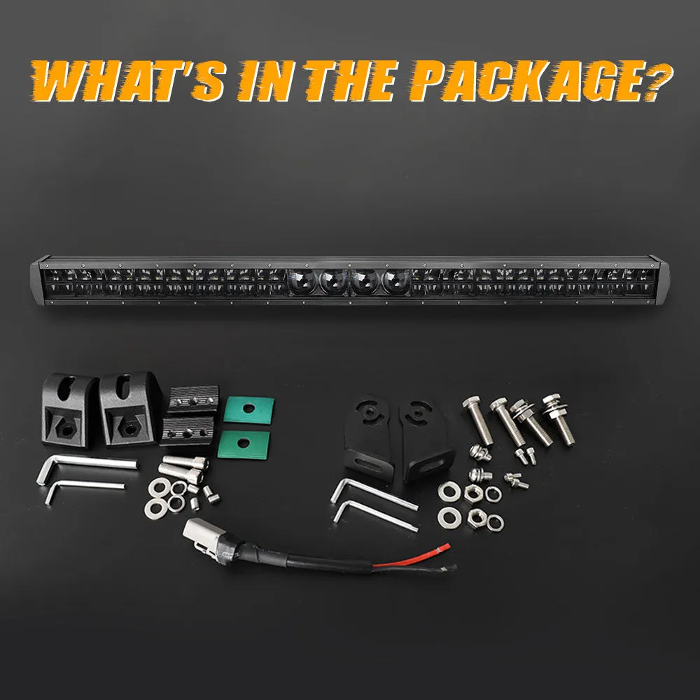 42inch F25 Series Multi Spot-projector Laser Module Dual Row LED Light Bar