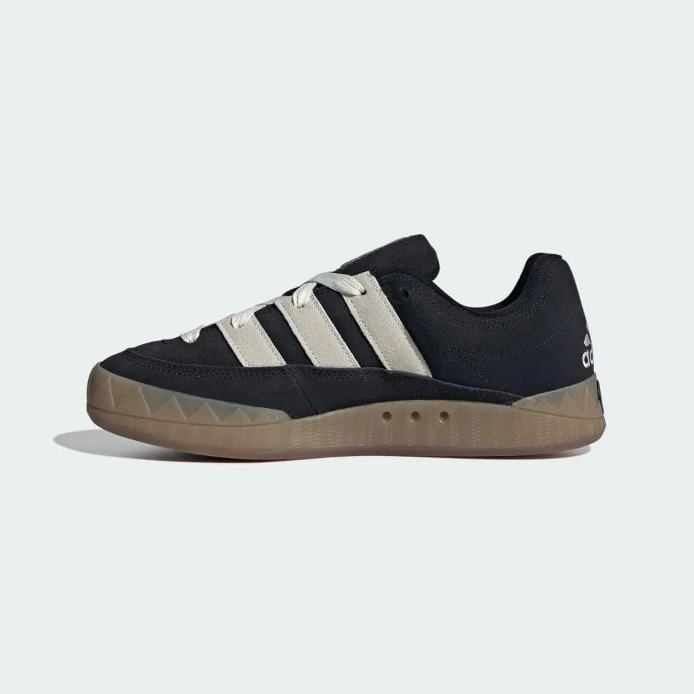 adidas Mens Adimatic Lace Up Sneakers Shoes Casual - Black