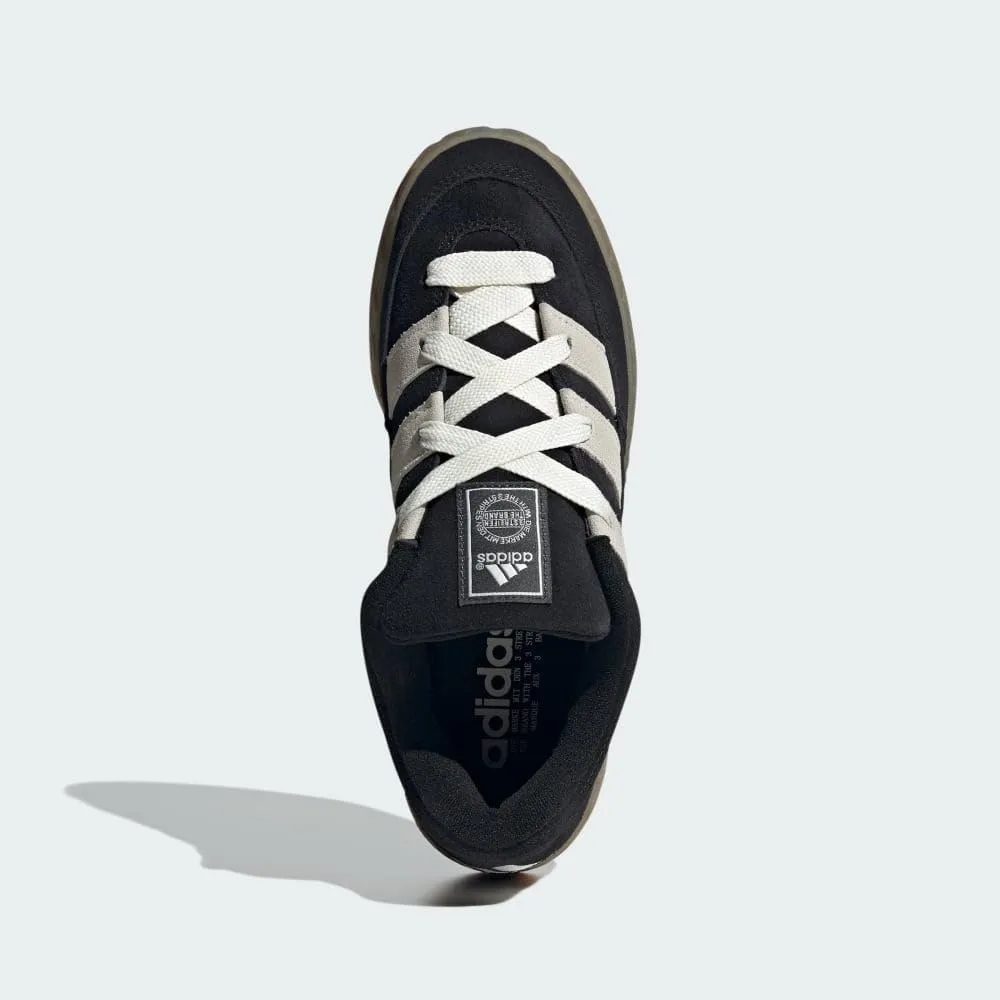 adidas Mens Adimatic Lace Up Sneakers Shoes Casual - Black