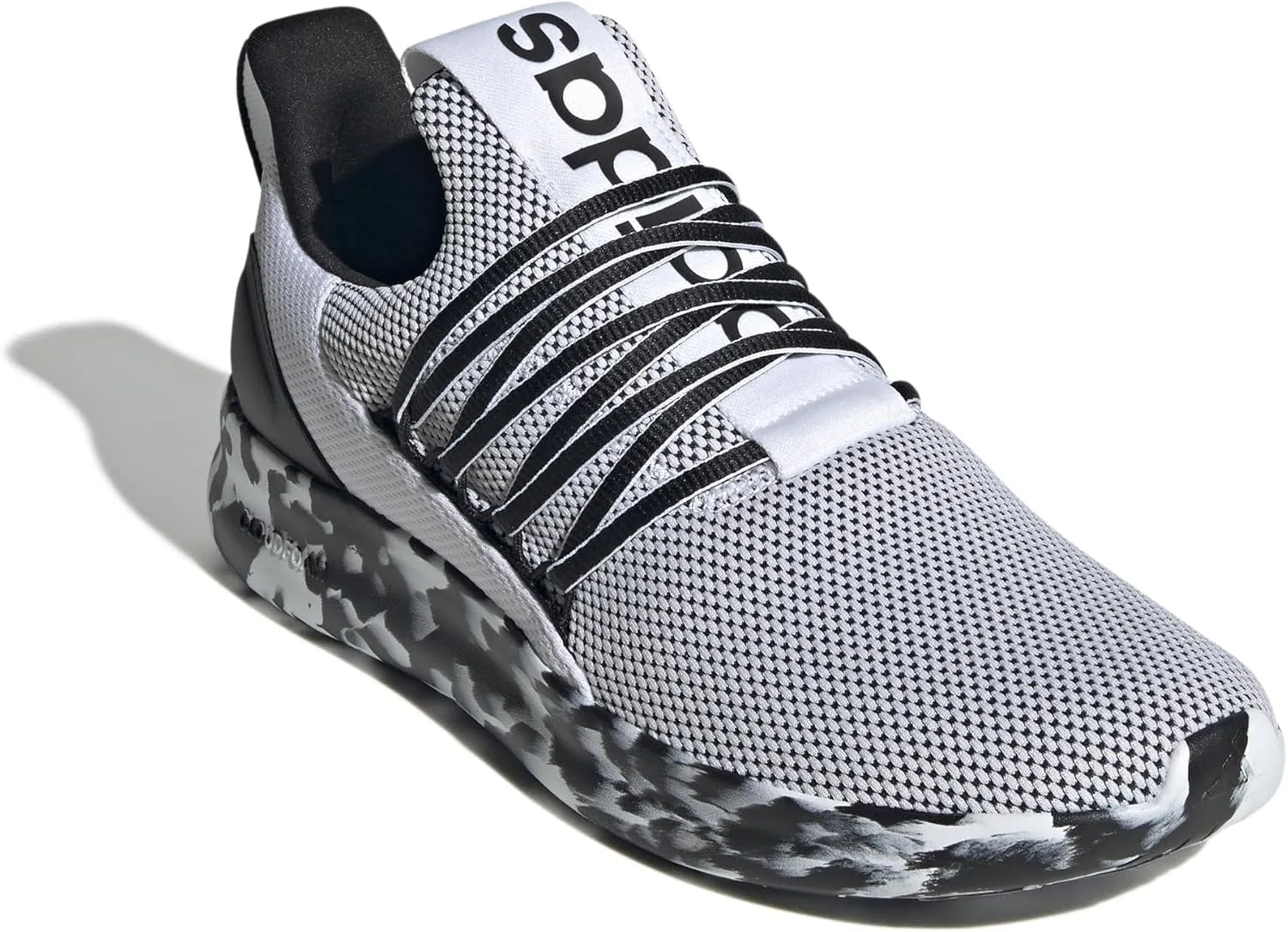 adidas Mens Lite Racer Adapt 7.0 Slip On Sneakers Shoes Casual - Black