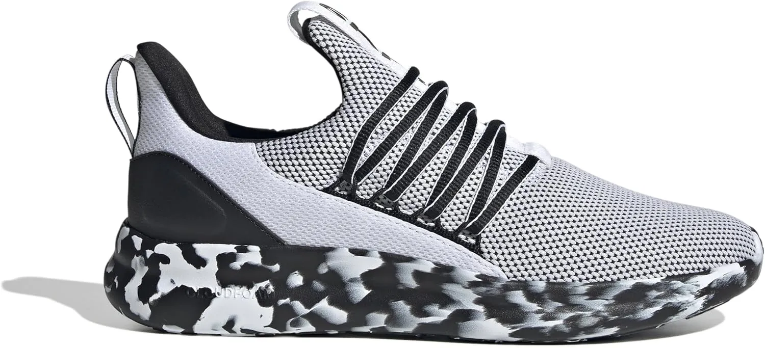 adidas Mens Lite Racer Adapt 7.0 Slip On Sneakers Shoes Casual - Black