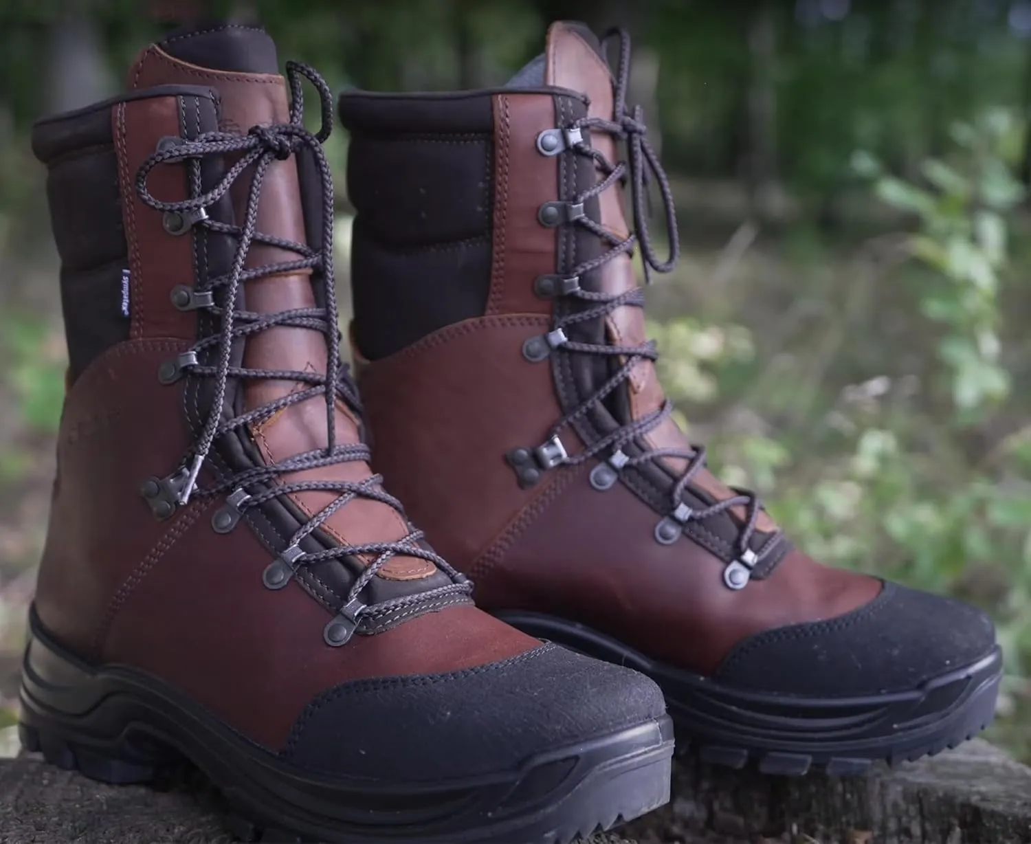 Alpina Men's Hunting Boots TRAPPER | Waterproof All Weather Leather Shoes | Sympatex Breathable Membrane | Slip Resistant Sole | Hand Made in Europe