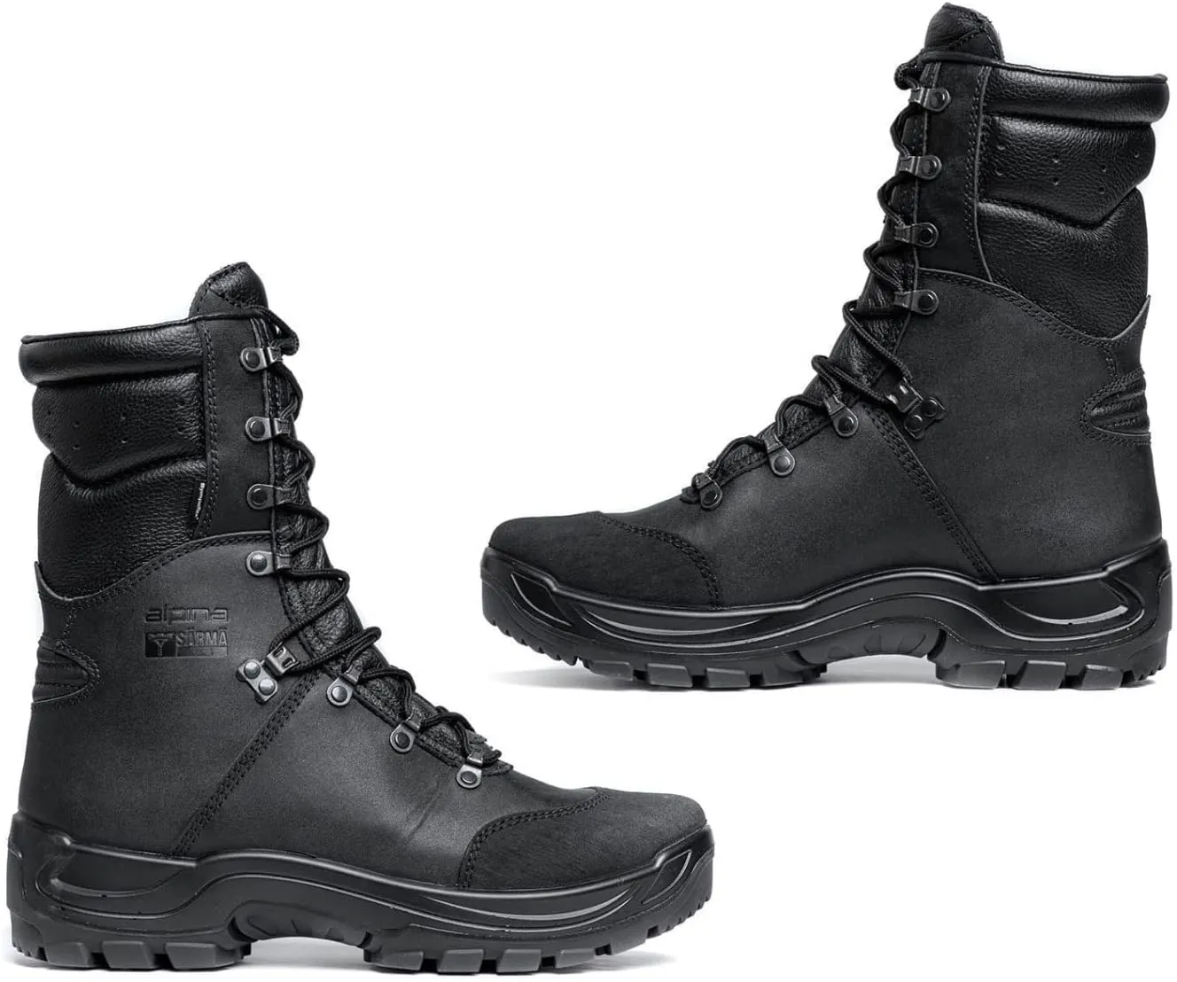 Alpina Men's Hunting Shoes TRAPPER - Waterproof Leather Boots with Sympatex Breathable Membrane and Slip Resistant Sole Made in Europe