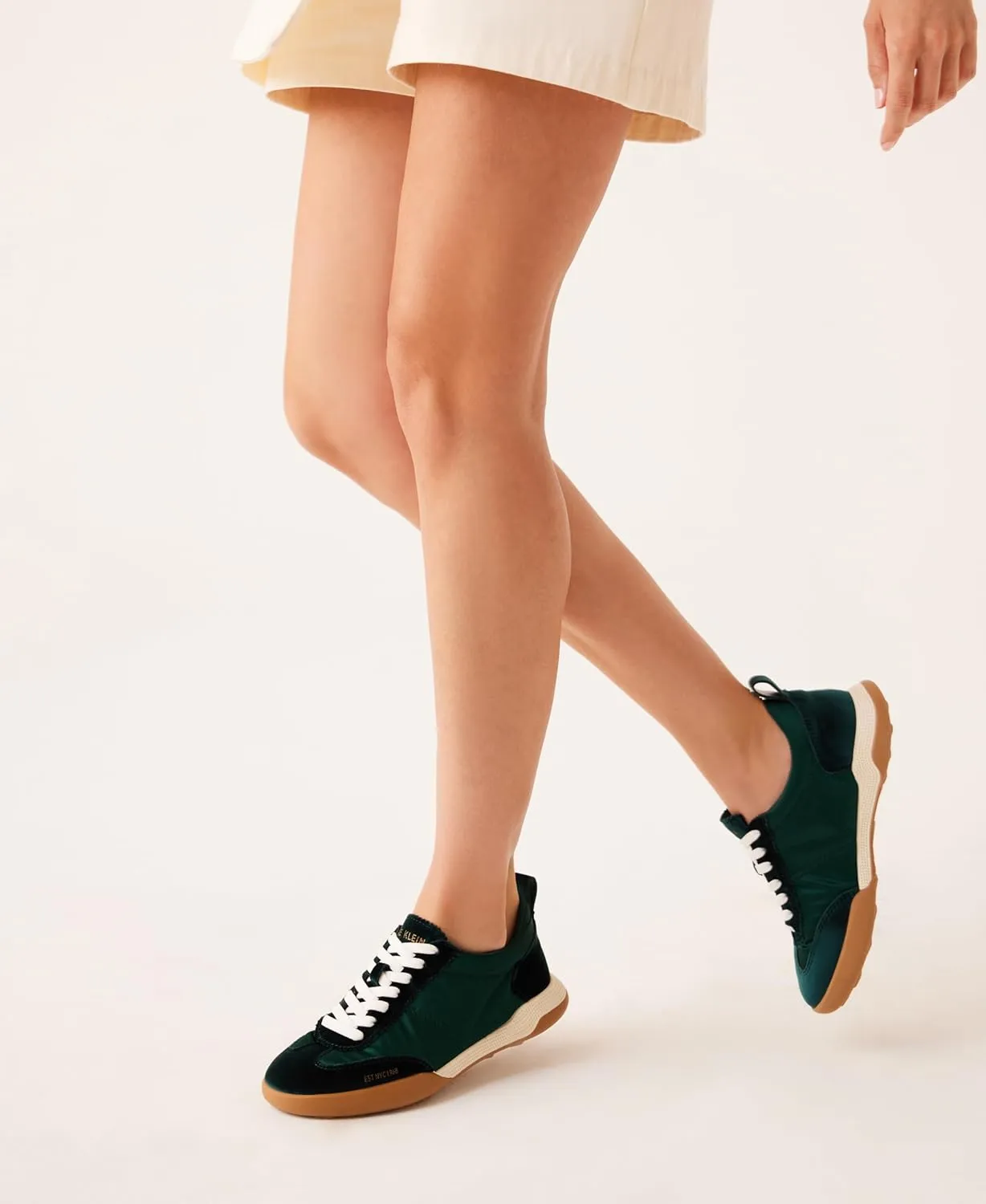 Anne Klein Womens AKWESTSIDE Logo Casual and Fashion Sneakers