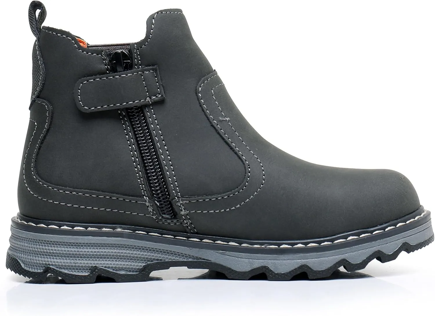 Apakowa Toddler Little Boys Water Resistant Ankle Work Boots (Toddler/Little Kid)