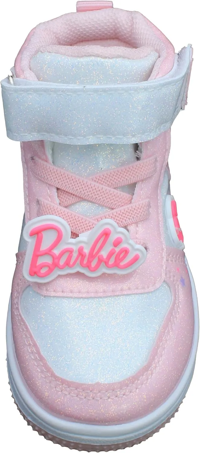 Barbie Toddler Girls' High-Top Sneakers