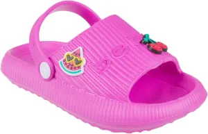 bebe Girls' Sandals - Comfortable Slides for Kids, Slip on Shoes for Girls (Toddler)