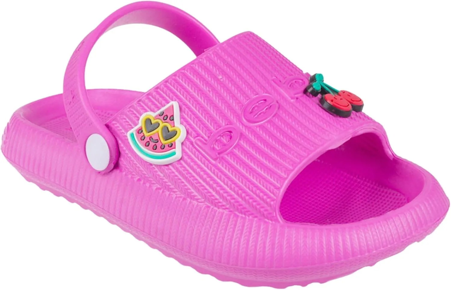 bebe Girls' Sandals - Comfortable Slides for Kids, Slip on Shoes for Girls (Toddler)