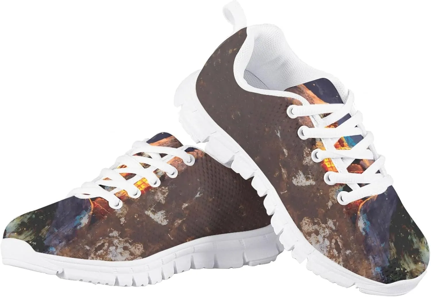 Bengbobar Boys Christmas Sneakers Lightweight Breathable Walking Shoes Kids Most Comfortable Casual Playing Sports Shoes