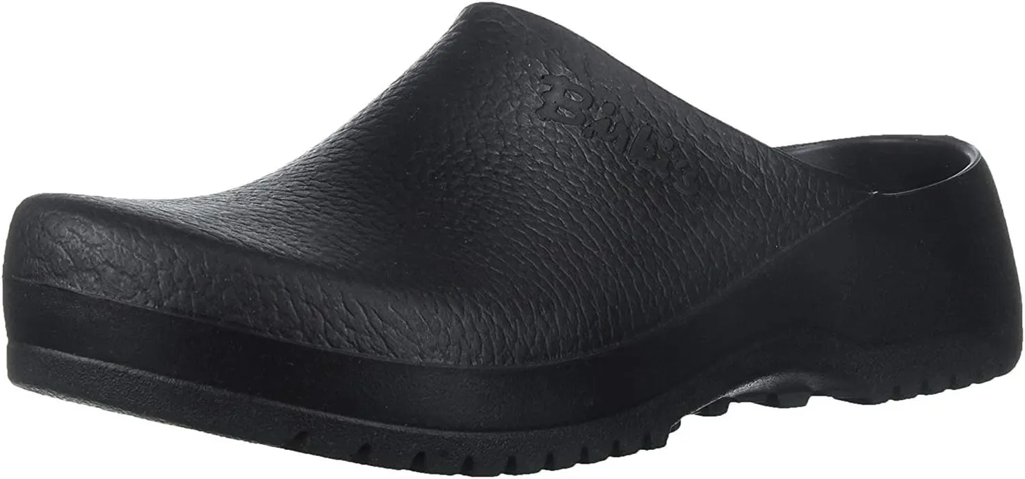 Birkenstock Unisex Clogs Super-Birki - Black - Men 12-12.5