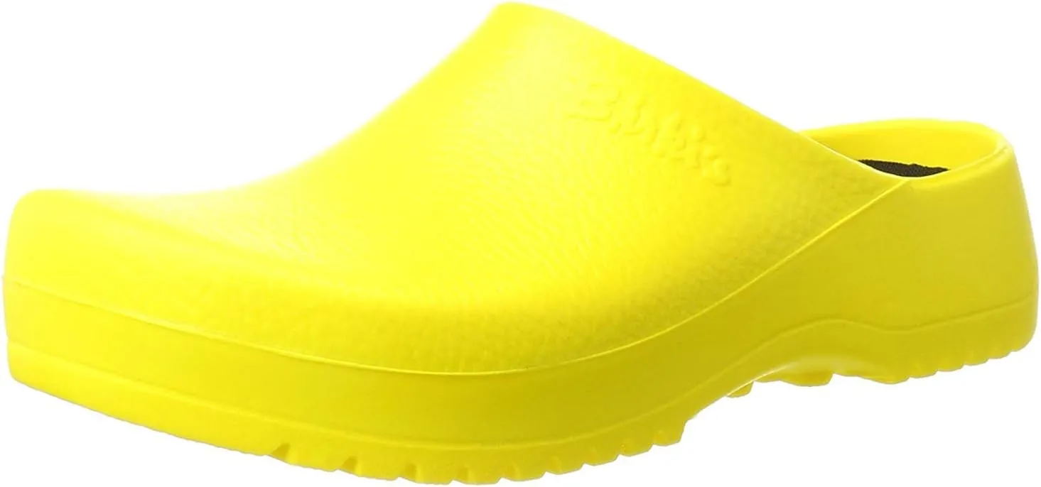 Birkenstock Unisex Clogs Super-Birki - Yellow - Men 12-12.5