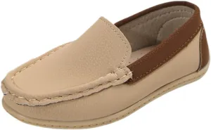 Boys Girls Penny Loafer Casual Slip On Flats Boat Boys Dress Shoes