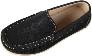 Boys Girls Penny Loafer Casual Slip On Flats Boat Boys Dress Shoes
