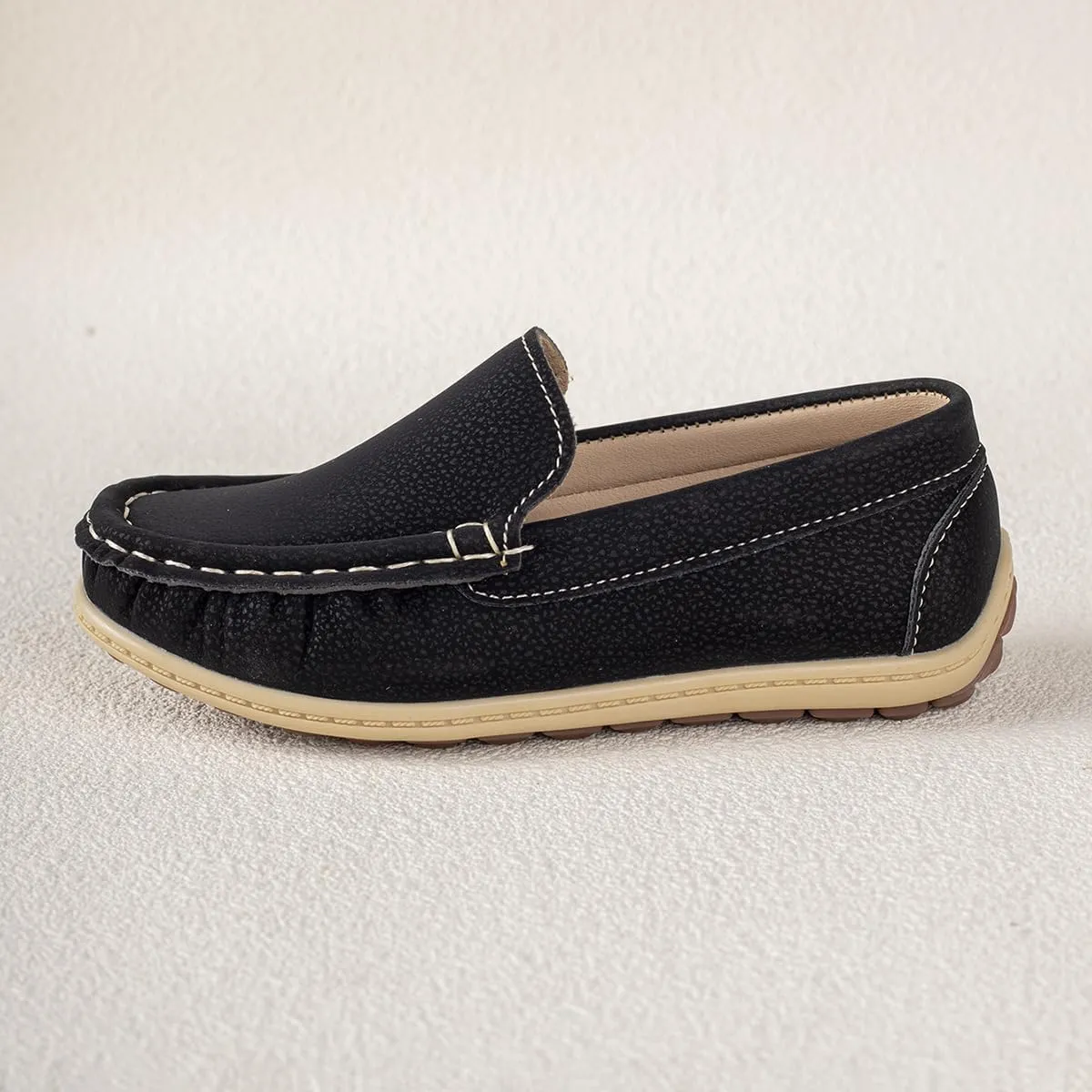 Boys Girls Penny Loafer Casual Slip On Flats Boat Boys Dress Shoes