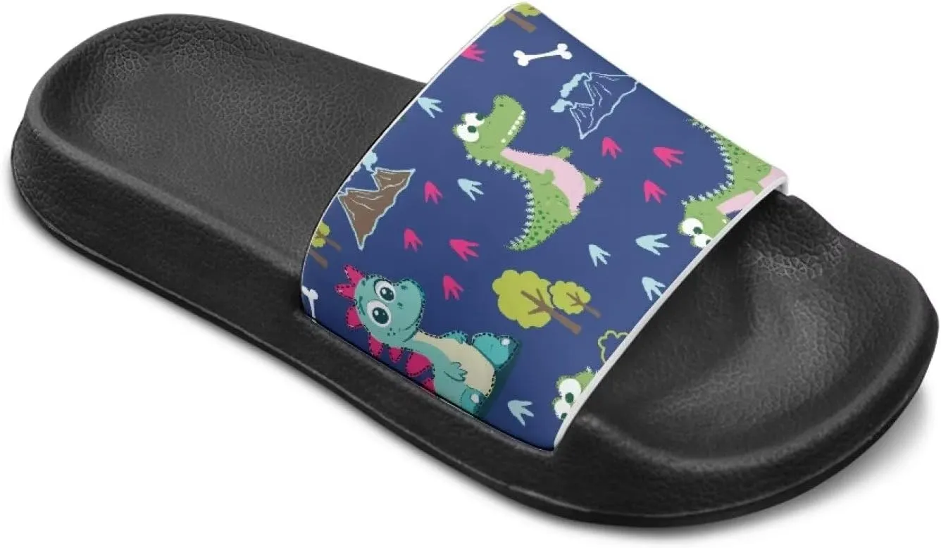 Boys Sandals with EVA Soft Sole Lightweight Slip-On Beach Slippers