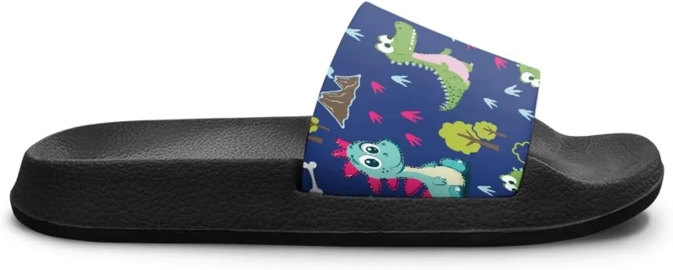 Boys Sandals with EVA Soft Sole Lightweight Slip-On Beach Slippers