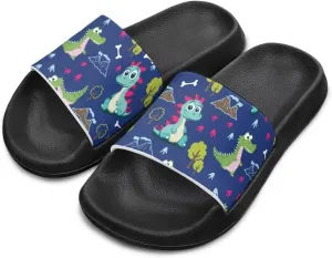 Boys Sandals with EVA Soft Sole Lightweight Slip-On Beach Slippers