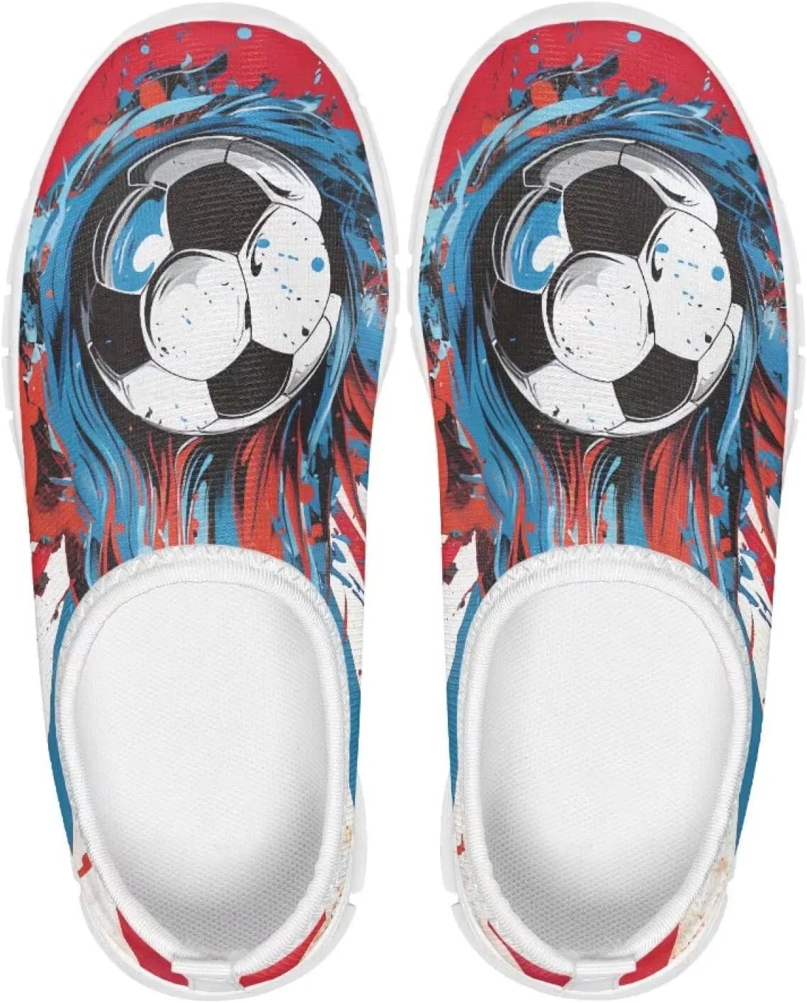 Boys'Slip On Flats Sneakers,Children's Low-Top Skateboard Shoes Girls Lightweight Classic Casual Sneakers