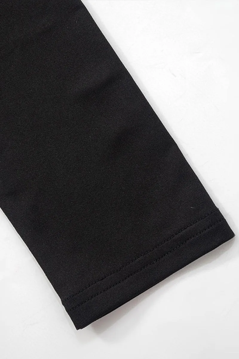 BS3254 Contrast Color Long Dress