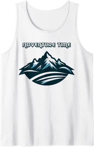 Camping Hiking Mountains Adventure Wilderness Eco-Tourism Tank Top