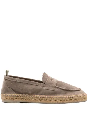 Castaner Grey Suede Espadrilles for Men