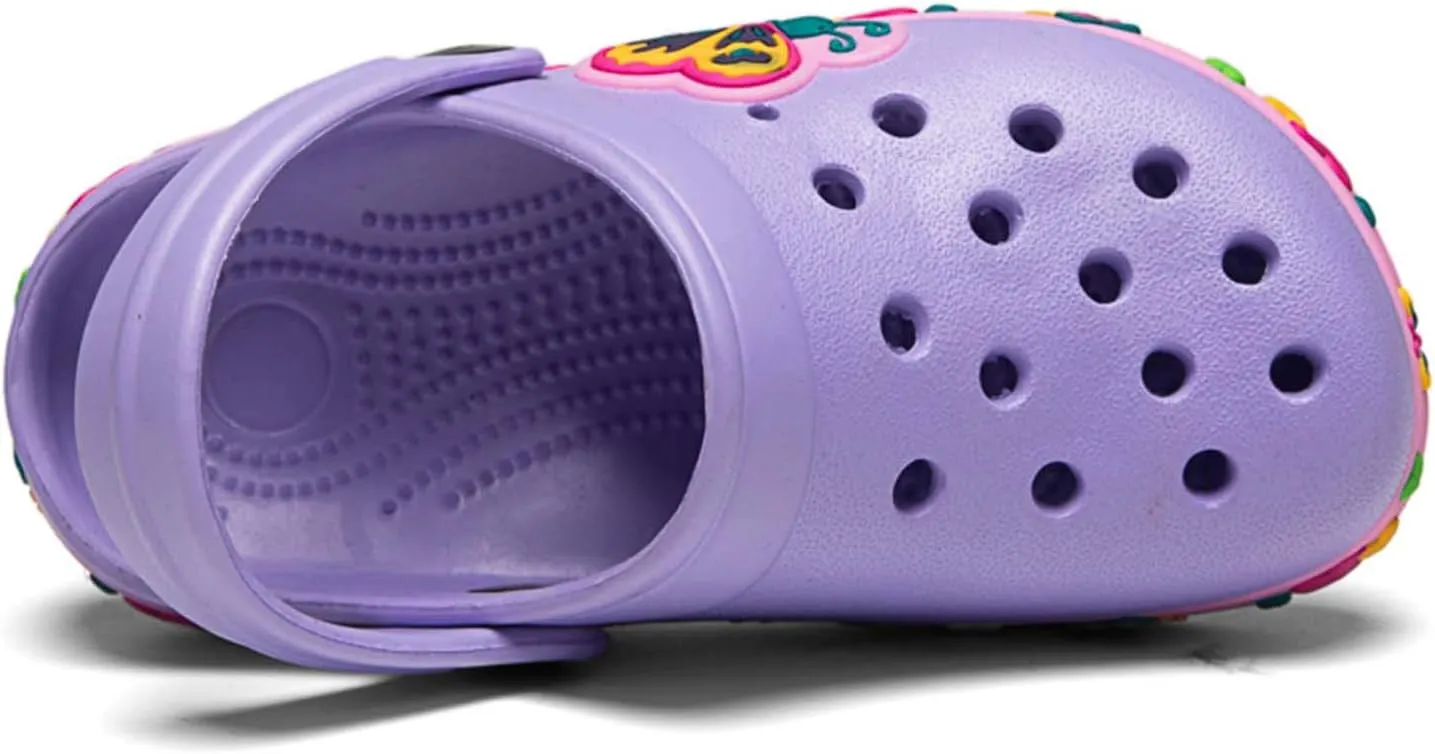 CERYTHRINA Kid's Cute Garden Clogs Shoes Cartoon Slides Sandals Clogs Children Beach Pool Slippers