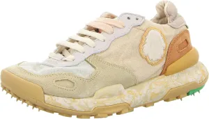 Chacrona Linen - Casual Sneakers for Men & Women - Comfortable & Durable Leather and Linen Sneakers