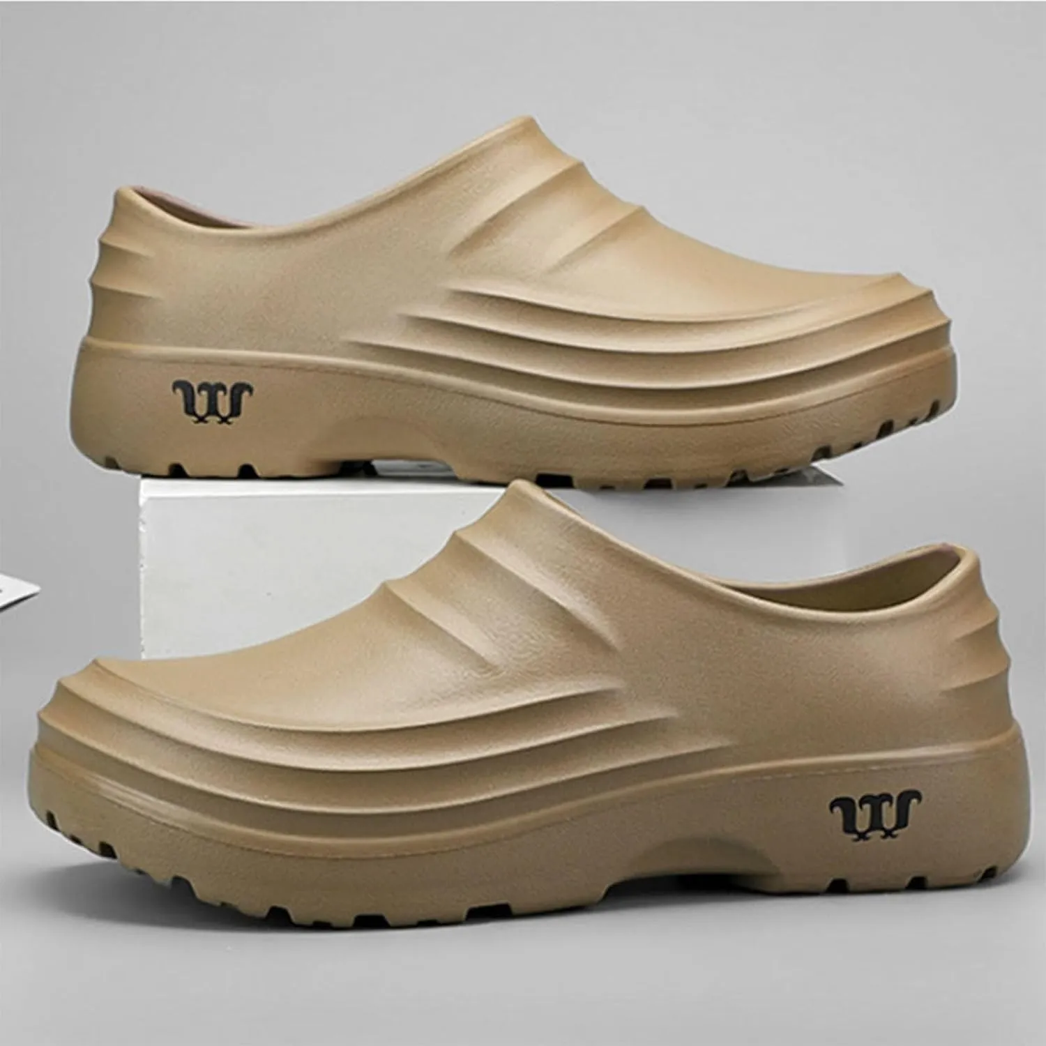 Chef Shoes for Men Women, Chef Sandals Non Slip Oil Resistant Clogs for Work, Kitchen Waterproof Nurse Shoes Safety