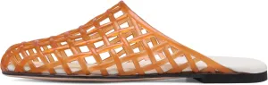 Clear Jelly Shoes for Women Slip on Jelly Mesh Slides Comfortable Closed Toe Flats Sandals Summer Beach Slippers.