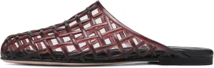 Clear Jelly Shoes for Women Slip on Mesh Slides Comfortable Closed Toe Jelly Flats Sandals Casual Summer Beach Slippers.