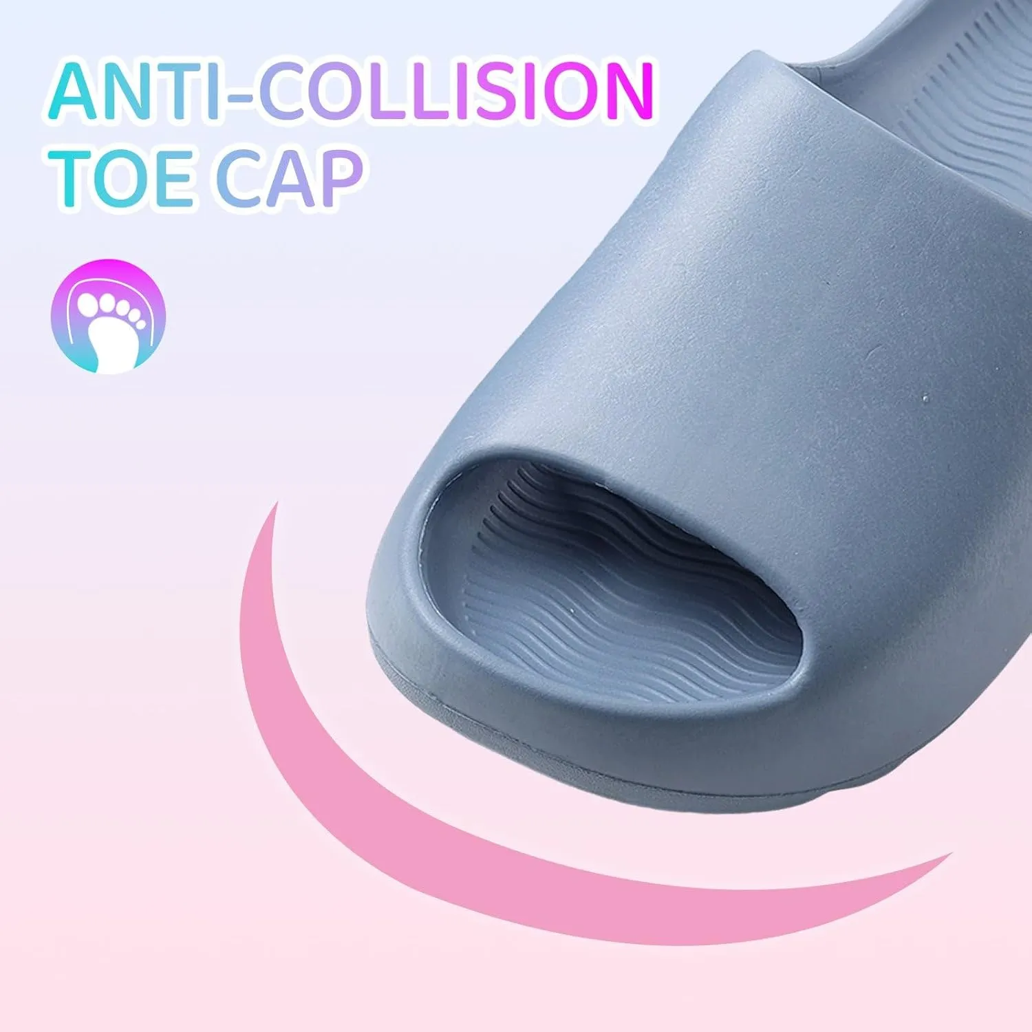 Cloud Slides for Kids,Boys Girls Shower Slippers Bathroom Pool Sandals,Toddler Home House Open Toe Comfy Thick Sole Slippers,Summer Non-Slip Beach Shoes