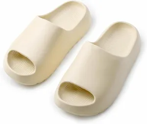 Cloud Slides for Women Men Kids,Unisex EVA Soft Recovery Slides,Thick Sole Open Toe Toddler Boys Girls Beach Slippers Shower Shoes Outdoor&Indoor House Slippers