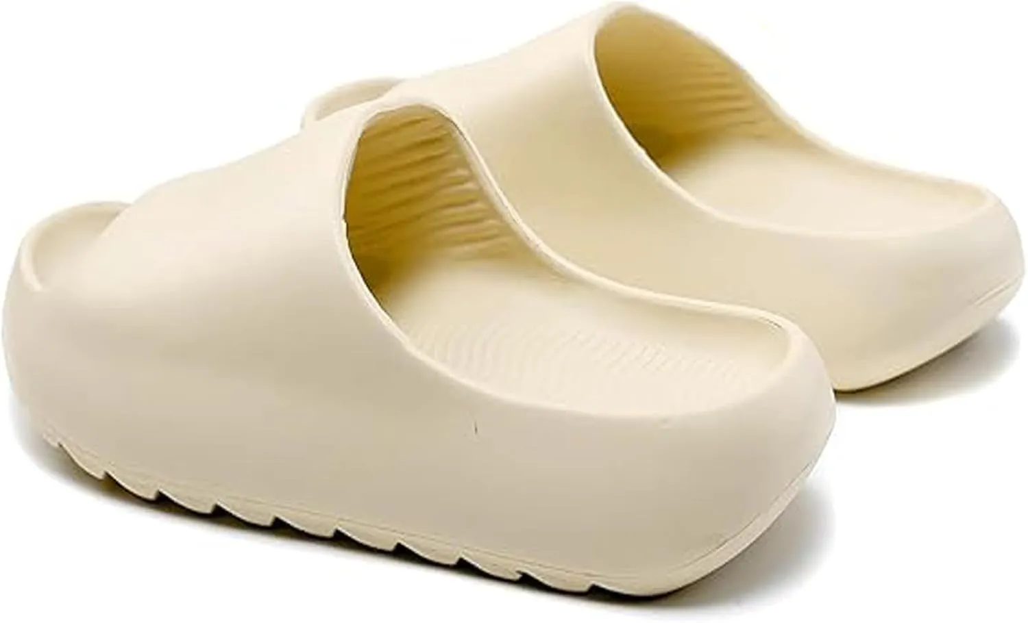 Cloud Slides for Women Men Kids,Unisex EVA Soft Recovery Slides,Thick Sole Open Toe Toddler Boys Girls Beach Slippers Shower Shoes Outdoor&Indoor House Slippers