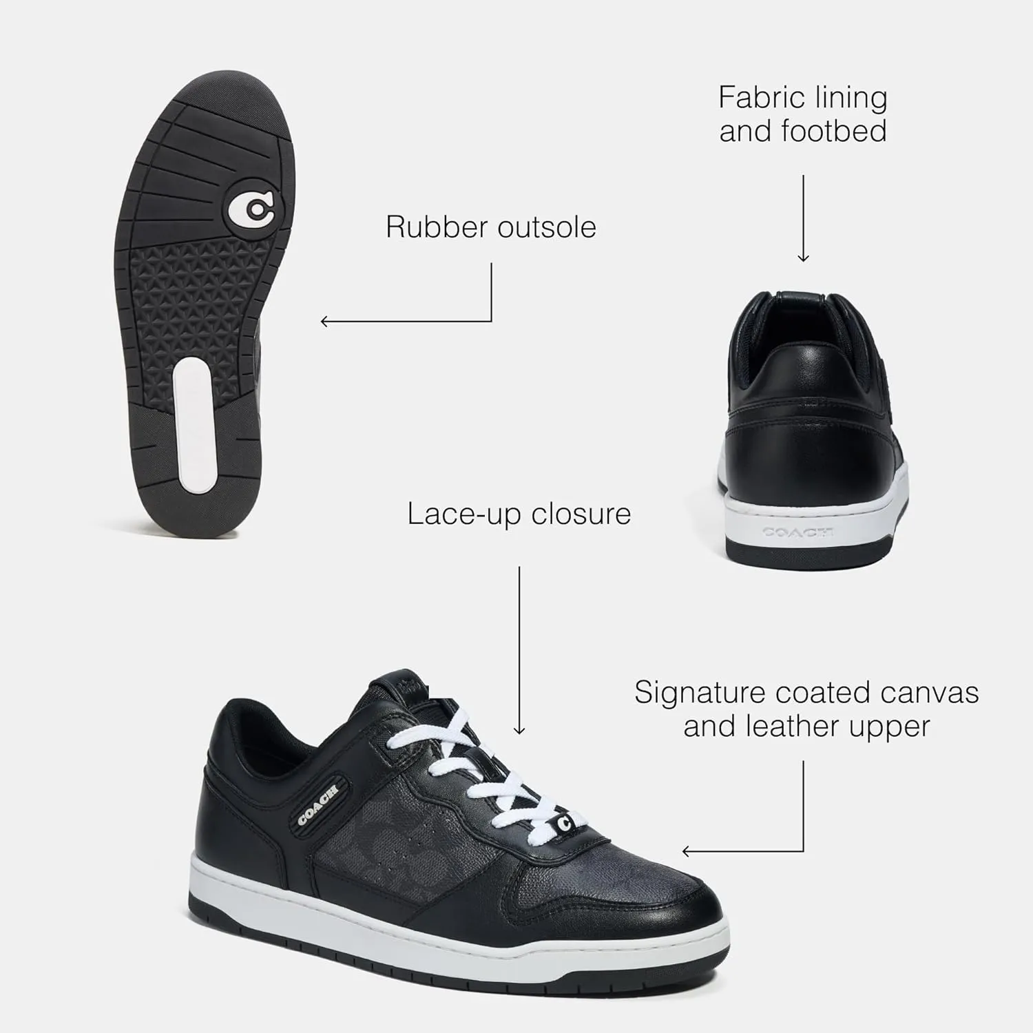 Coach Men's C-201 Signature Sneaker