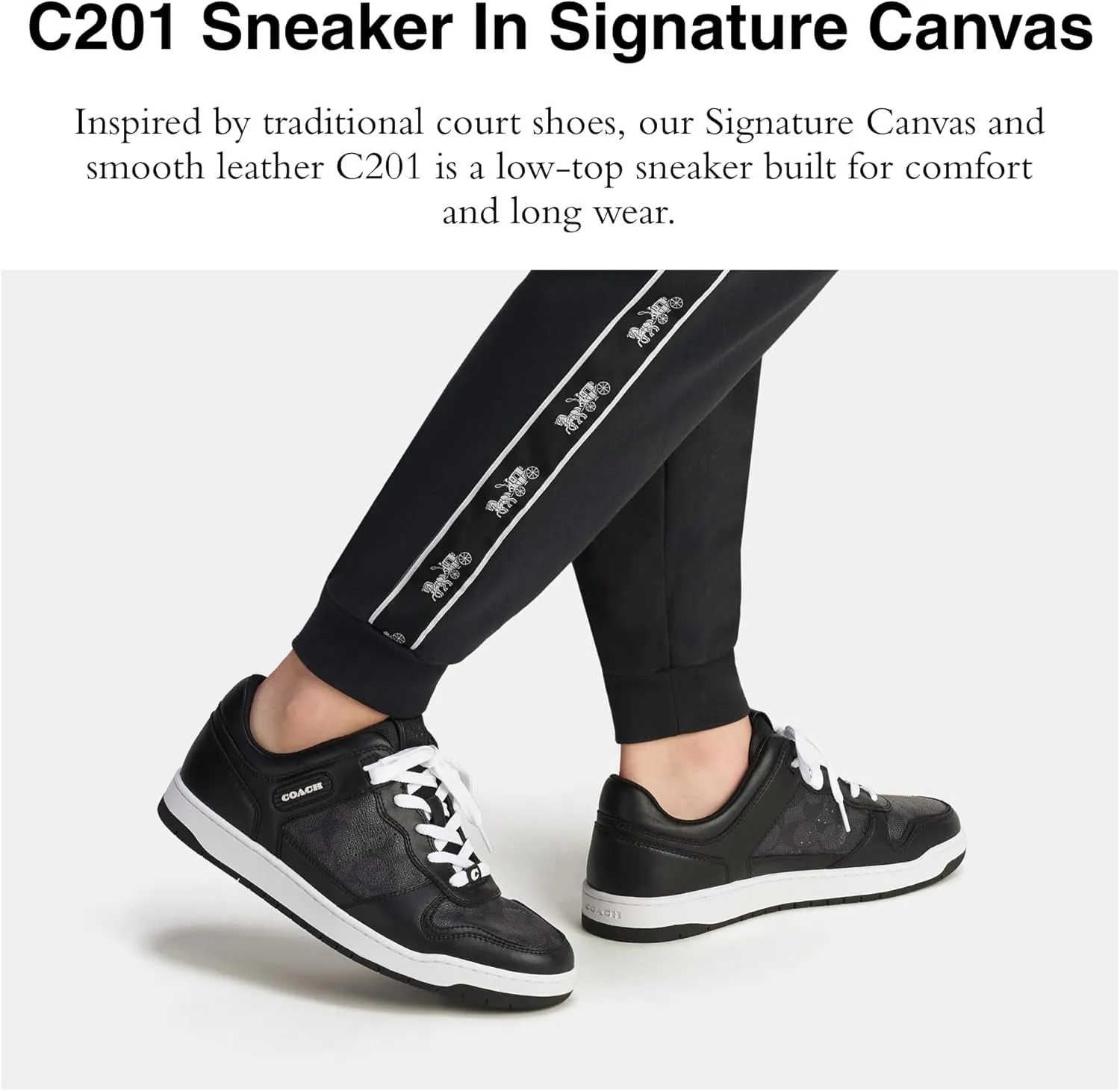 Coach Men's C-201 Signature Sneaker