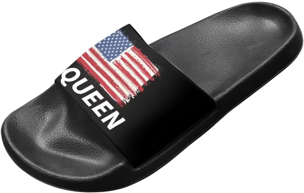 Custom Pillow Slippers for Women Men Non Slip Quick Drying Shower Slides Bathroom Sandals Cushion Thick Sole