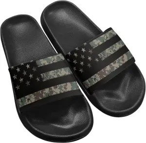 Custom Pillow Slippers for Women Men Non Slip Quick Drying Shower Slides Bathroom Sandals Cushion Thick Sole