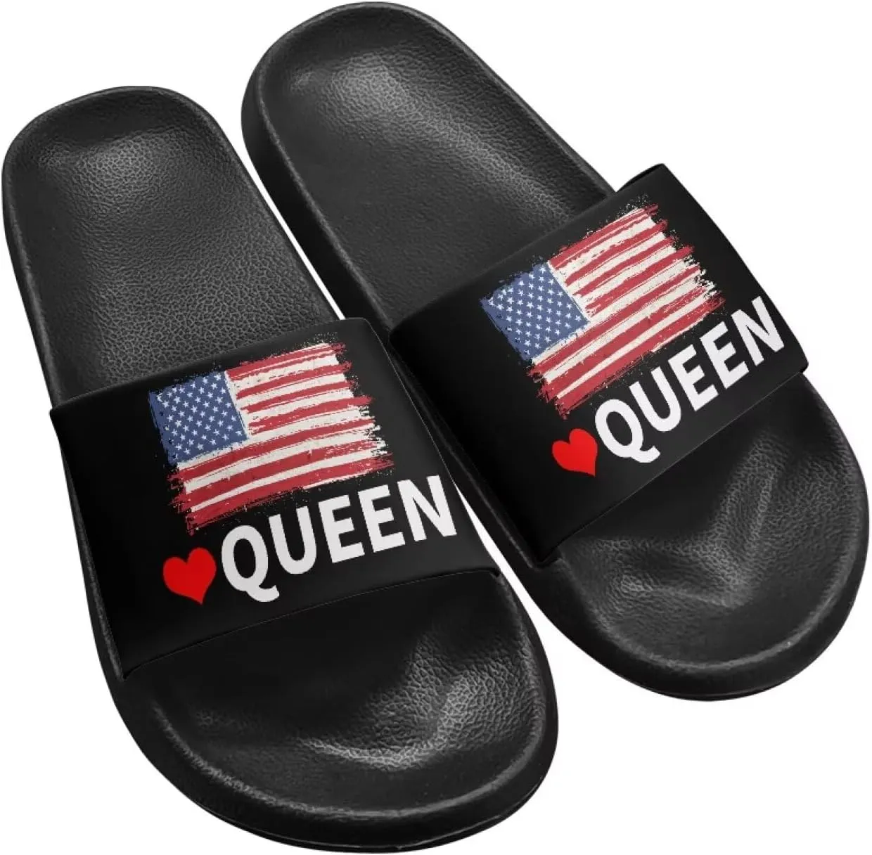 Custom Pillow Slippers for Women Men Non Slip Quick Drying Shower Slides Bathroom Sandals Cushion Thick Sole