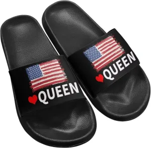 Custom Pillow Slippers for Women Men Non Slip Quick Drying Shower Slides Bathroom Sandals Cushion Thick Sole