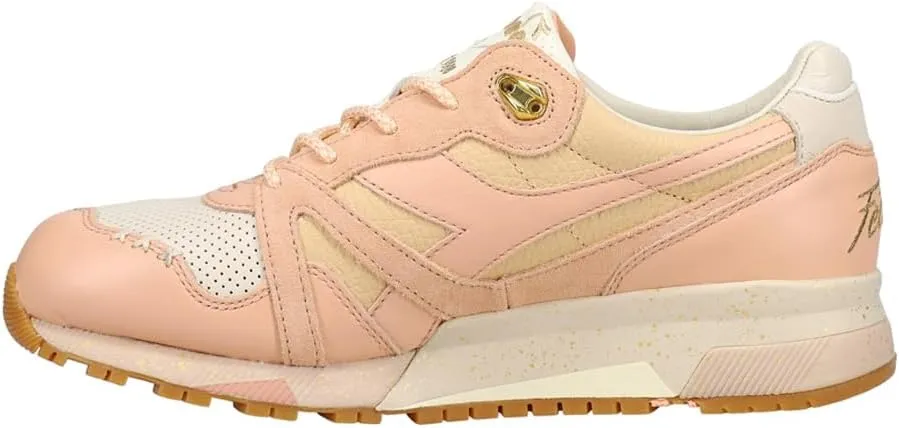 Diadora Mens N9000 Ice Cream X Feature Lace Up Sneakers Shoes Casual - Beige, Pink