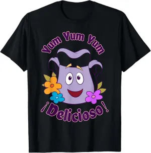Dora the Explorer Backpack Yum Yum Delicioso T-Shirt