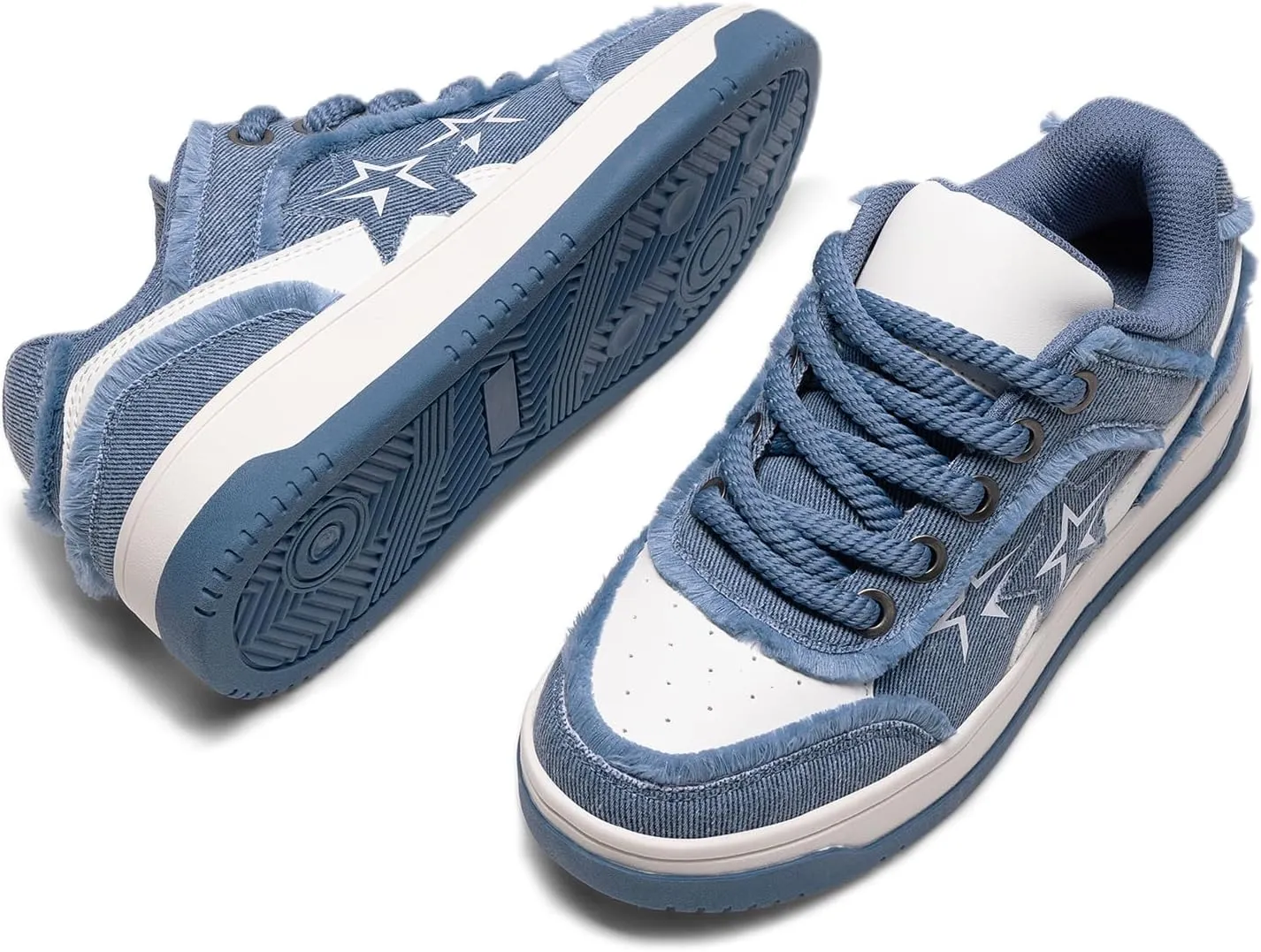 DREAM PAIRS Women's Sneakers Walking Lace-Up Comfortable Casual Rube Flat Low-Top Fashion Sneakers Shoes.