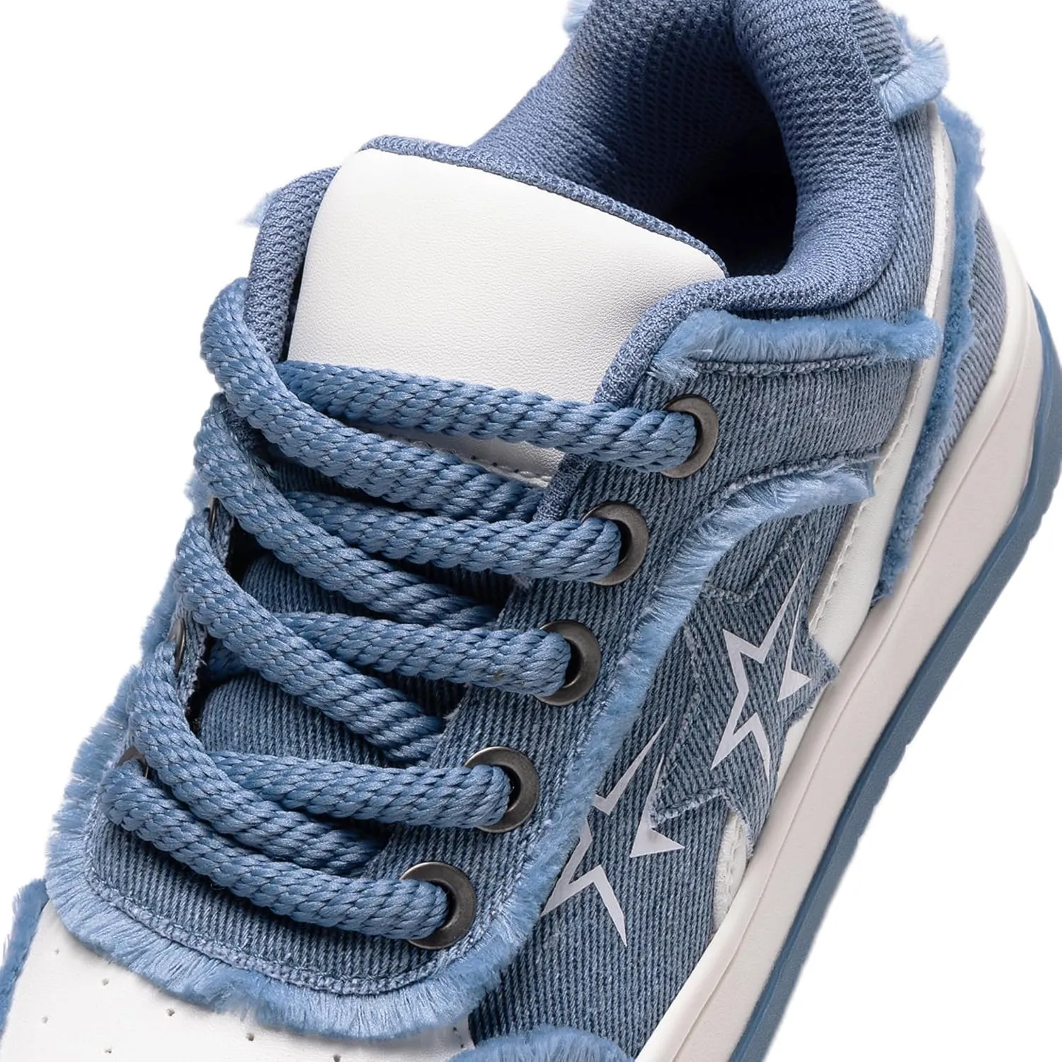 DREAM PAIRS Women's Sneakers Walking Lace-Up Comfortable Casual Rube Flat Low-Top Fashion Sneakers Shoes.