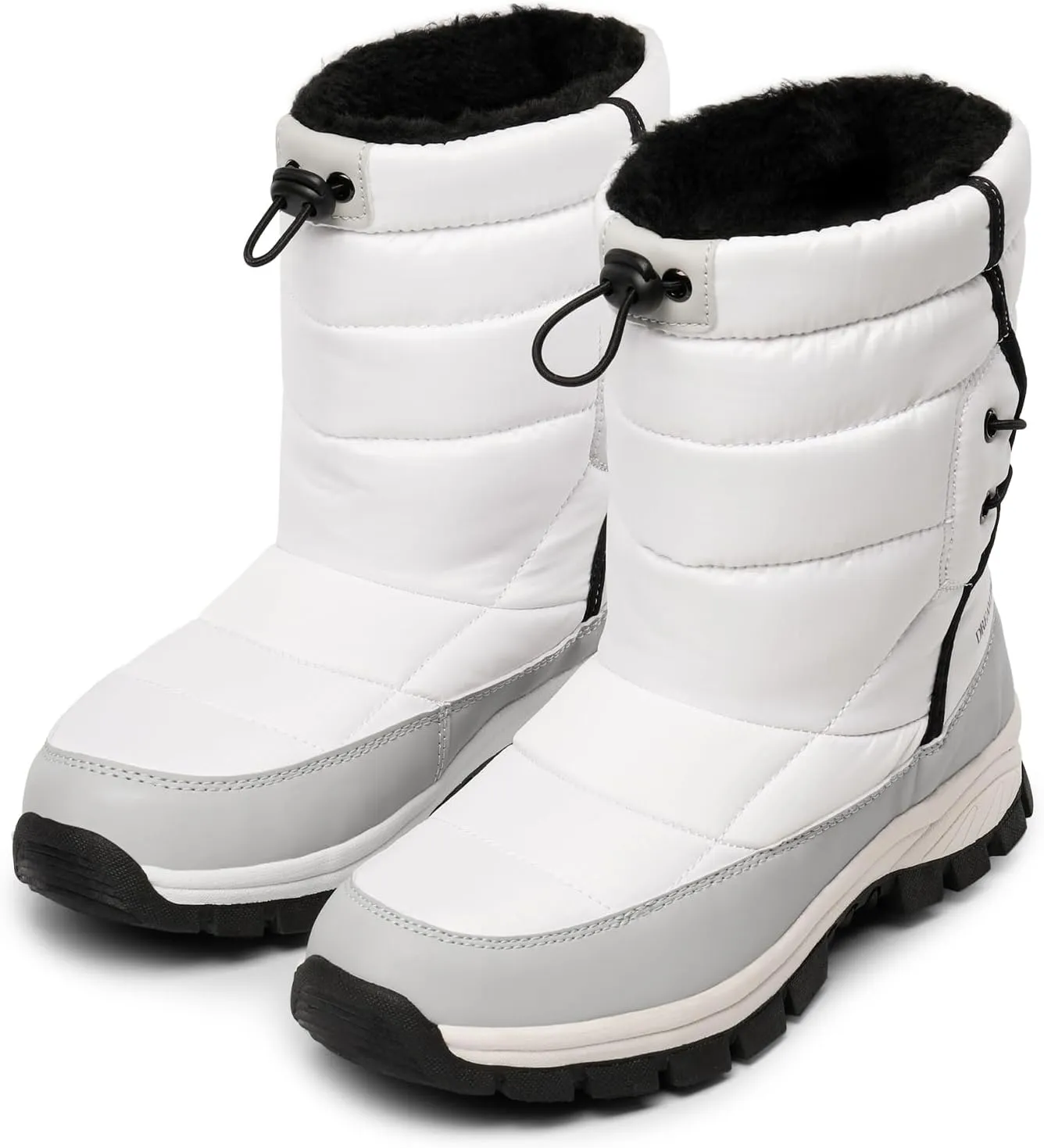DREAM PAIRS Women's Winter Snow Boots Waterproof Lightweight Warm Fashion Janara Mid Calf Boot