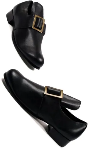 Ellie Shoes 1 Inch Heel Shoe with Buckle Men's Sizes