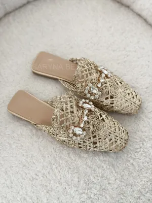 Espadrilles « VAENA » GOLD