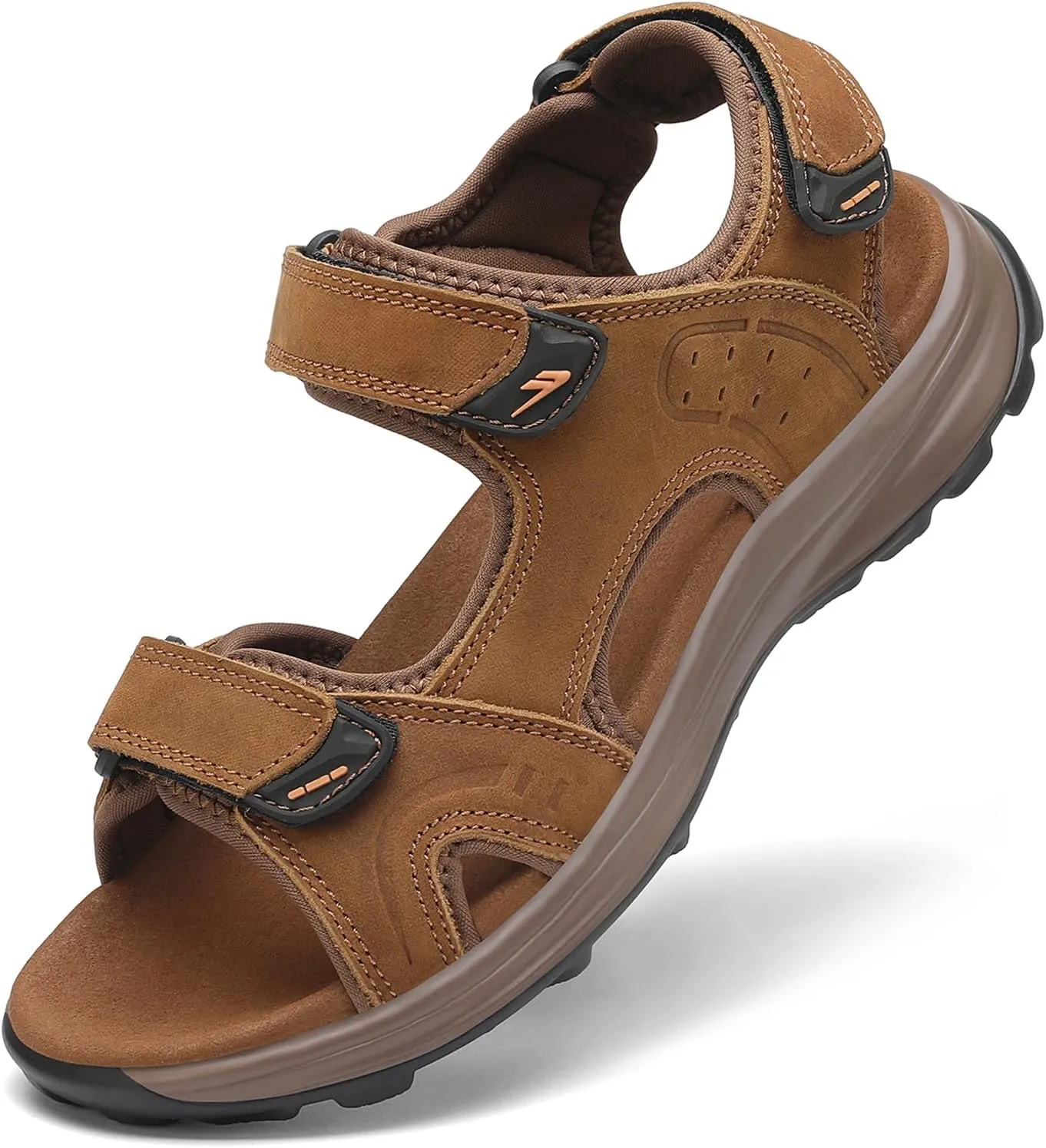 FLARUT Men's Sport Sandals Outdoor Hiking Sandal Open Toe Walking Sandals for Summer Beach Water Shoes